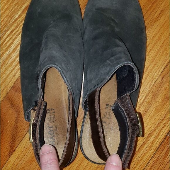 Naot Black Leather Slingback heels - Picture 8 of 10